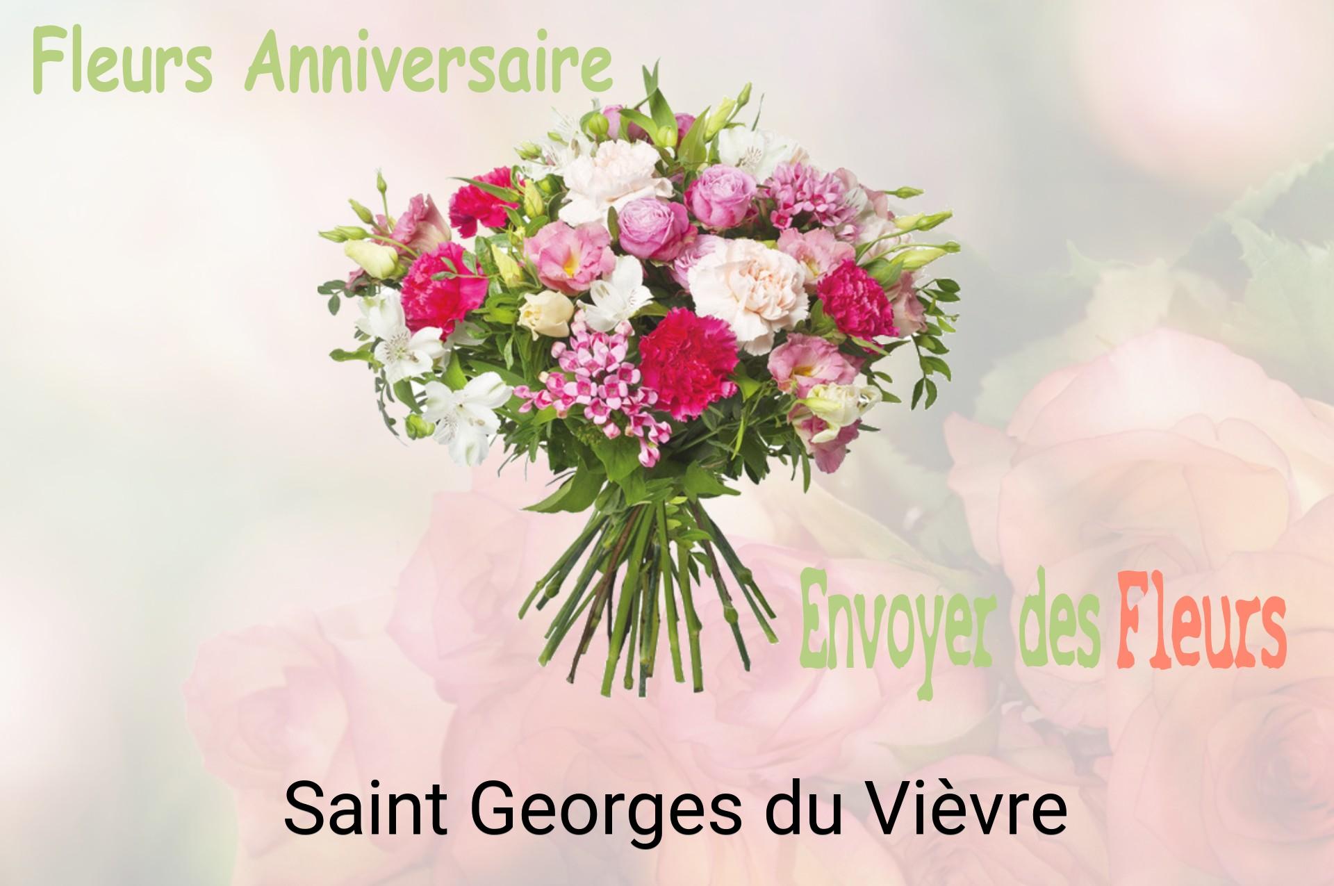 Bouquet de fleurs d’anniversaire livré à Saint-Georges-du-Vièvre